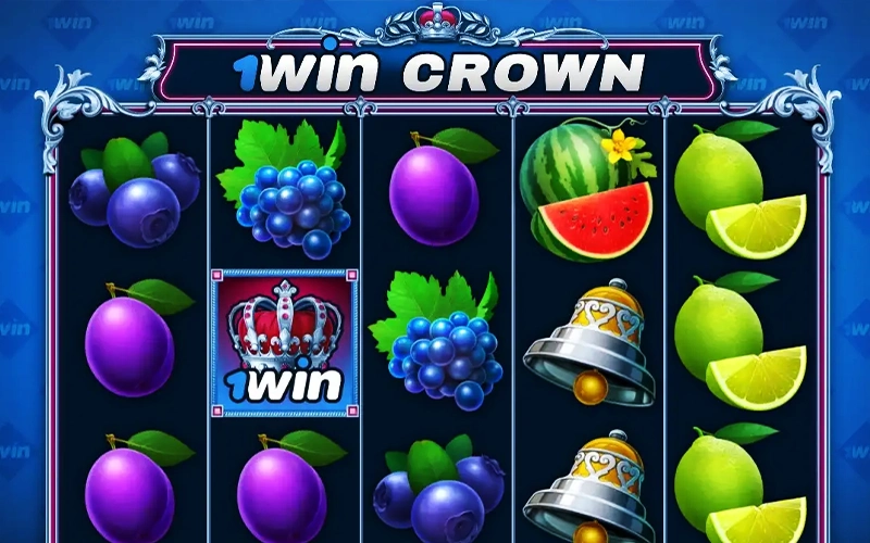 Spin and win with 1Win Crown.