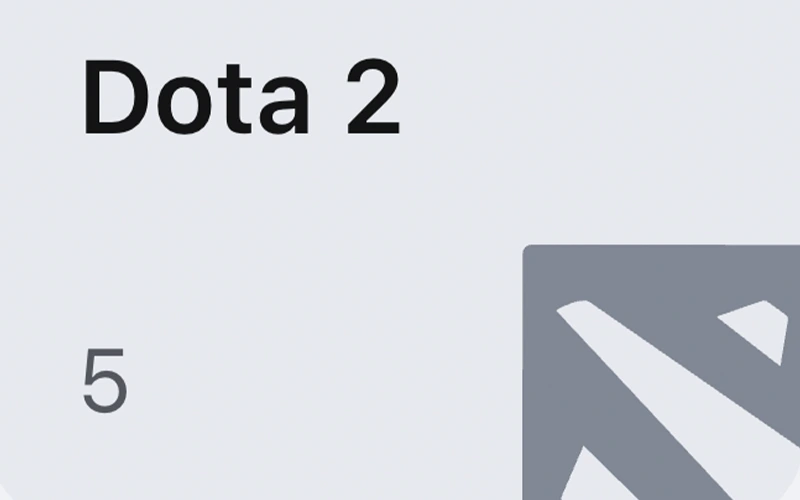 Bet on Dota 2 matches at 1Win.