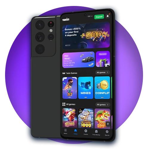 Get mobile app access and play anywhere with 1Win.
