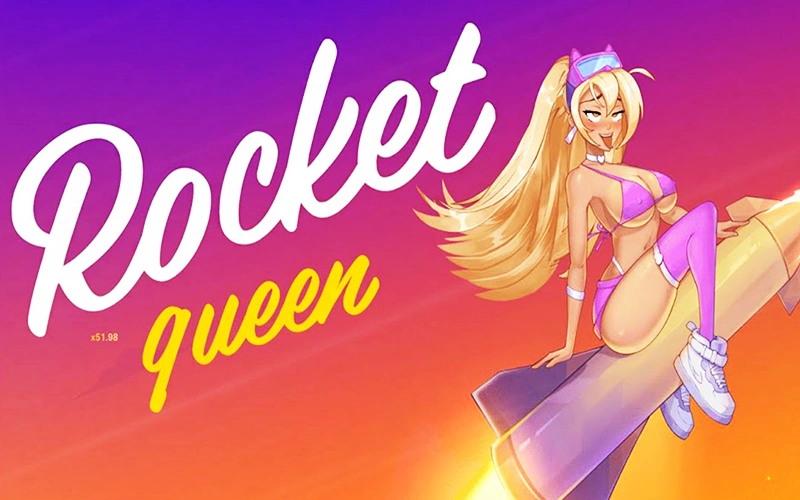 Spin the reels in Rocket Queen at 1Win.