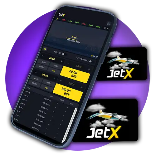Enjoy the mobile version feature of JetX and play anywhere, anytime with 1Win.