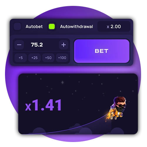 Take full control over withdrawals and secure your winnings instantly with Lucky Jet at 1Win.