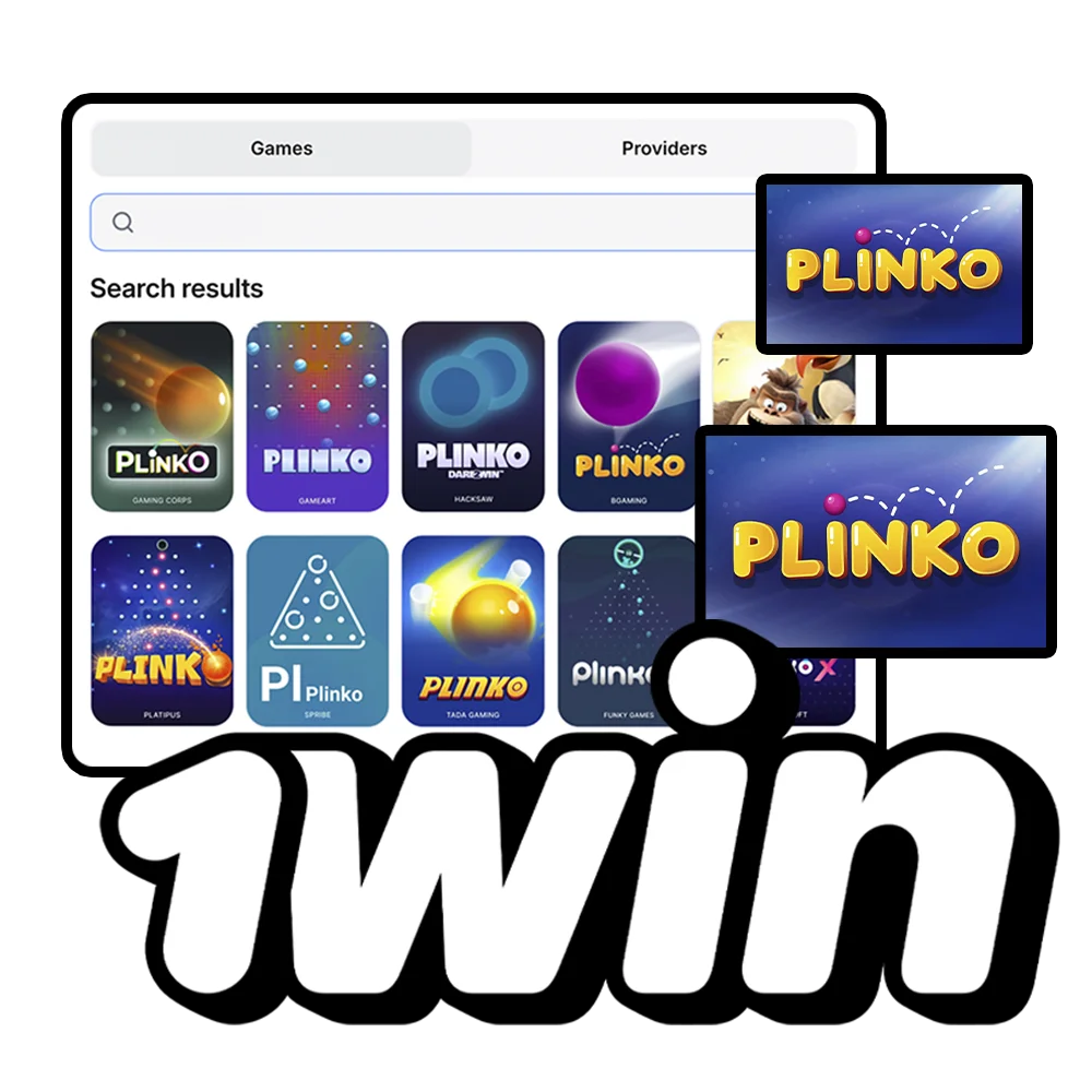 Play Plinko at 1Win and watch the balls drop for huge multipliers and wins.