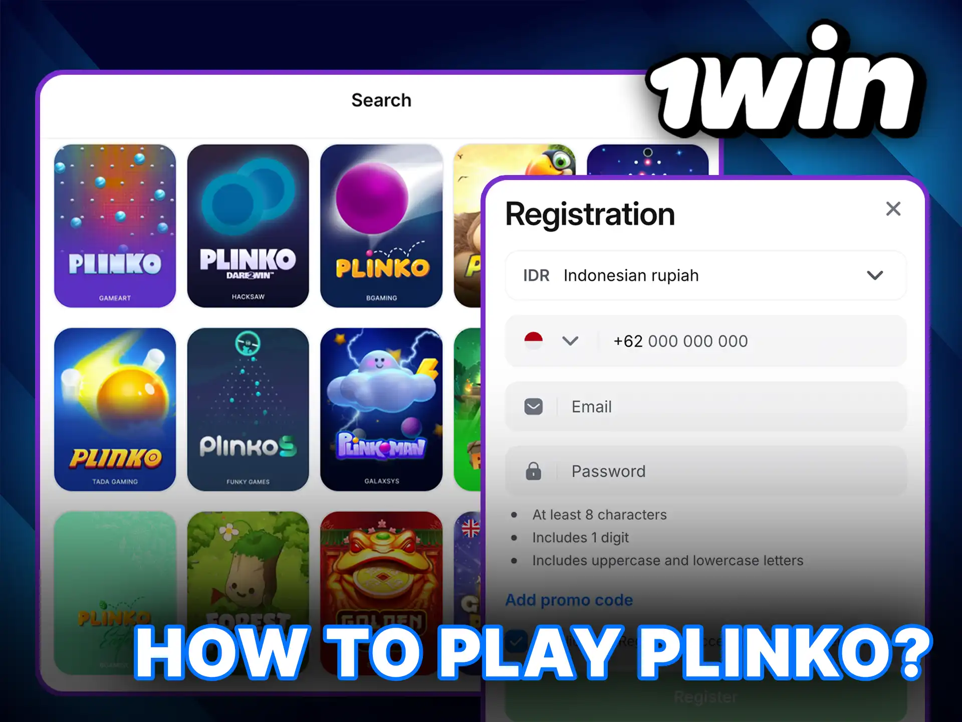 Learn how to play Plinko at 1Win and master the betting system for big wins.
