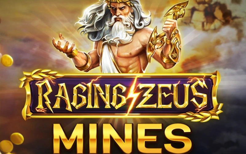 Unleash the fury of Raging Zeus Mines and claim legendary wins at 1Win.