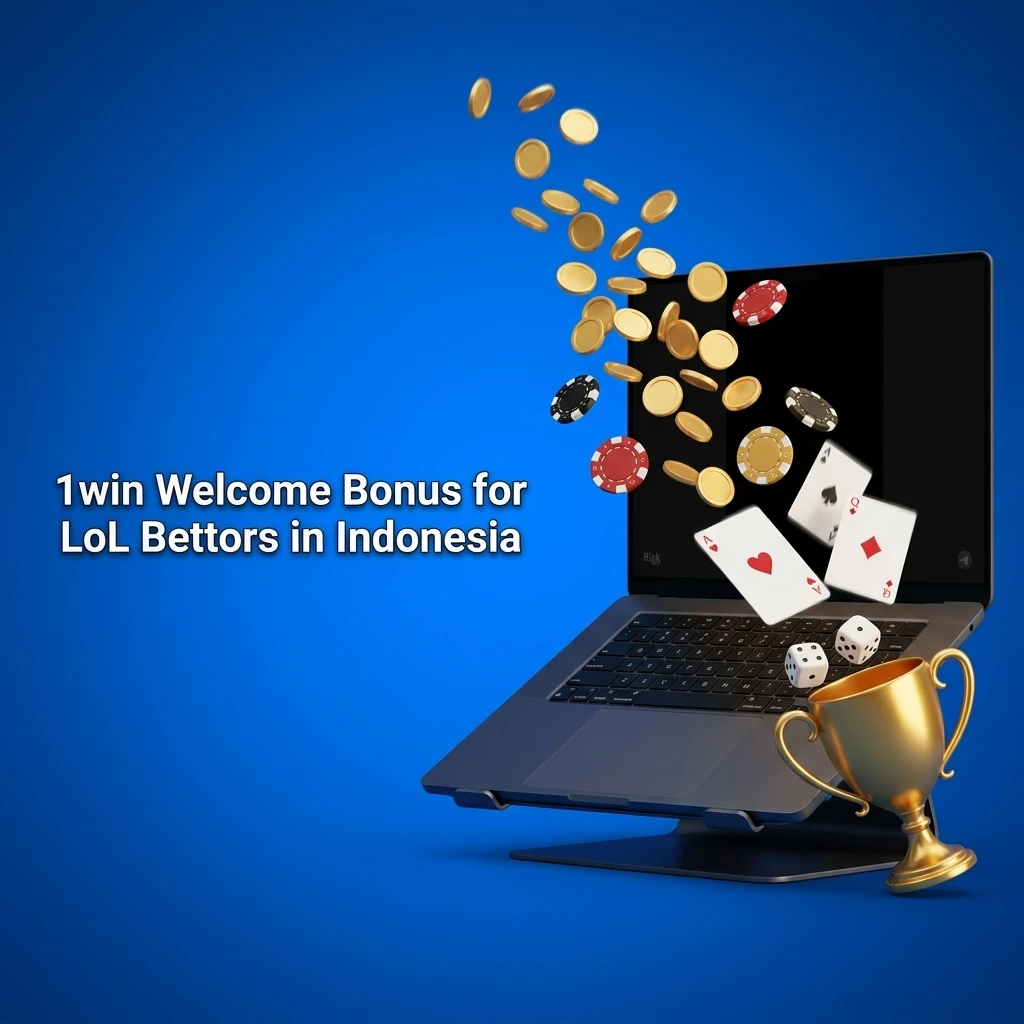 1win 500% welcome bonus up to IDR 10,000,000 for Indonesian players betting on League of Legends esports markets