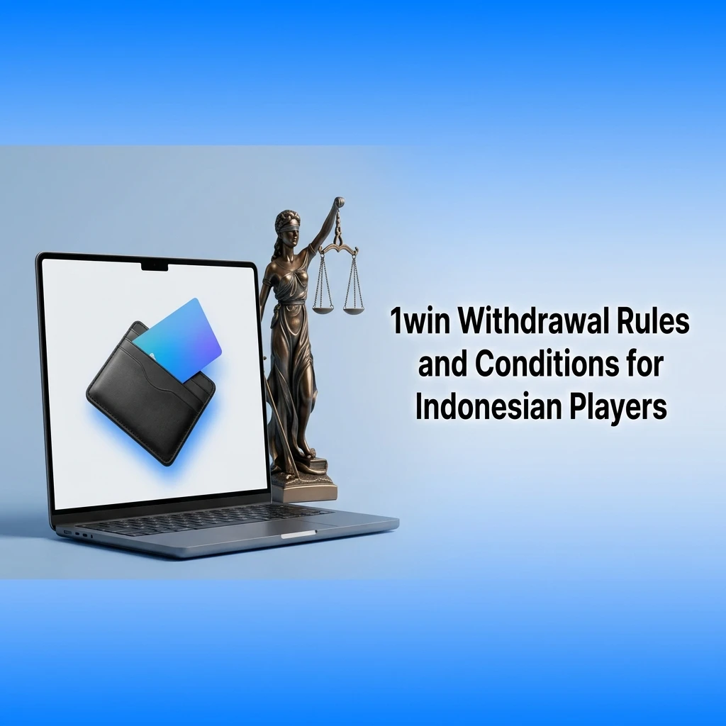 1win withdrawal rules for Indonesian players covering verification, bonus wagering, payment methods, limits, and request policies