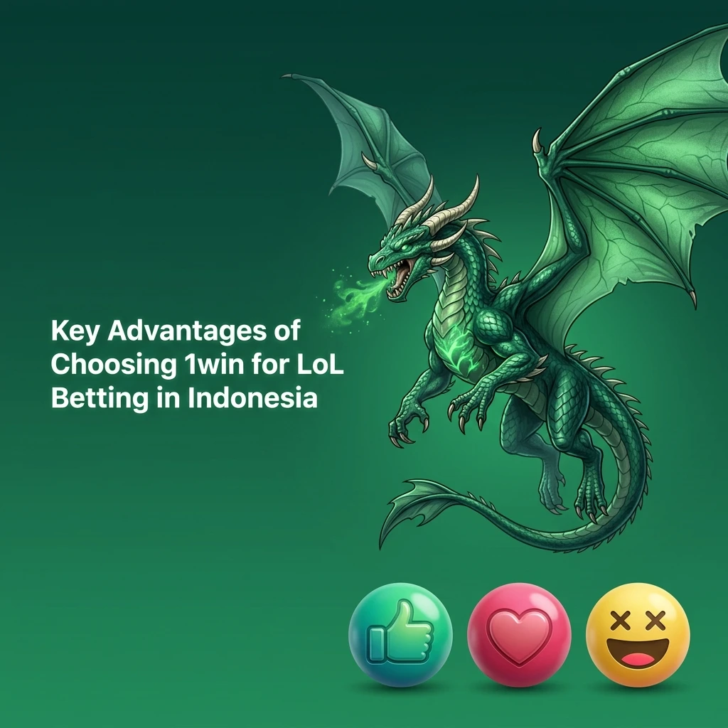 1win LoL betting advantages in Indonesia featuring bonuses, local payments, competitive odds, and mobile app support