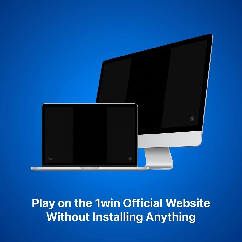 1win official website open in browser showing betting and casino features with no download or app installation required