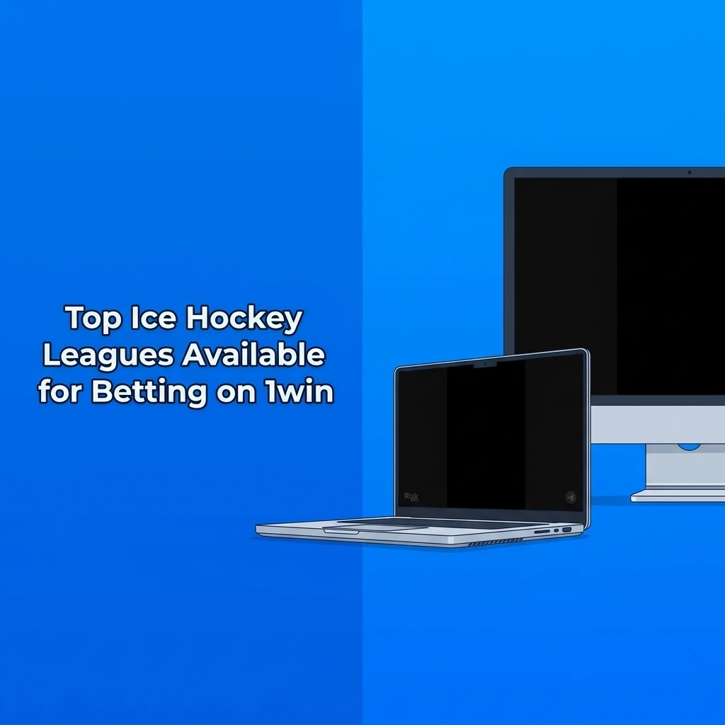Top ice hockey leagues for betting on 1win including NHL, KHL, SHL, Liiga, DEL, IIHF, and Winter Olympics markets