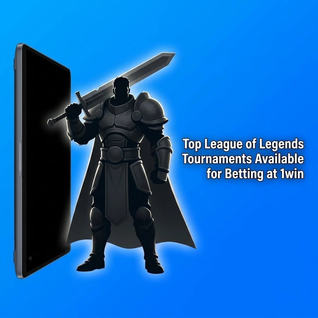 Top League of Legends tournaments for betting at 1win including Worlds, MSI, LCK, LPL, and LEC competitions